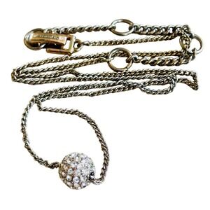 Givenchy Flex choker Necklace Crystal Rhinestone ball jeweled High End Designer